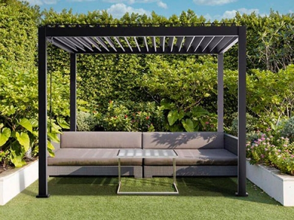 Pavillons de jardin et auvents de terrasse Sorara
