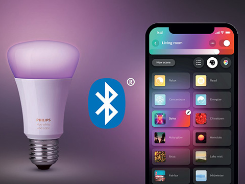 Contrôler la lampe via bluetooth