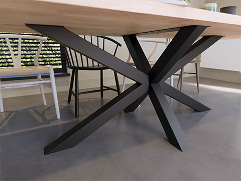 Choix des pieds de table