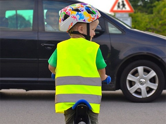 Faites-vous bien voir à vélo