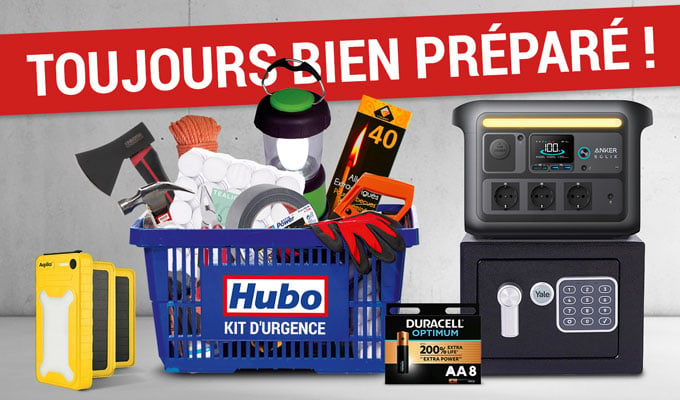 Kit d'urgence pour être autonome