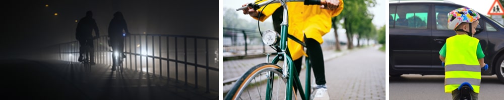 Visibilité sur le vélo