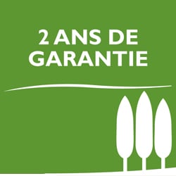 Garden Plus 2 ans de garantie