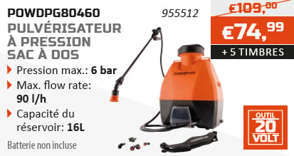 Dual Power action d'épargne pulvérisateur à pression sac à dos