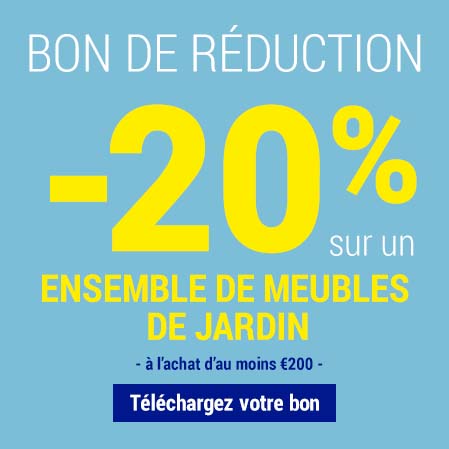Bon ensemble de meubles de jardin