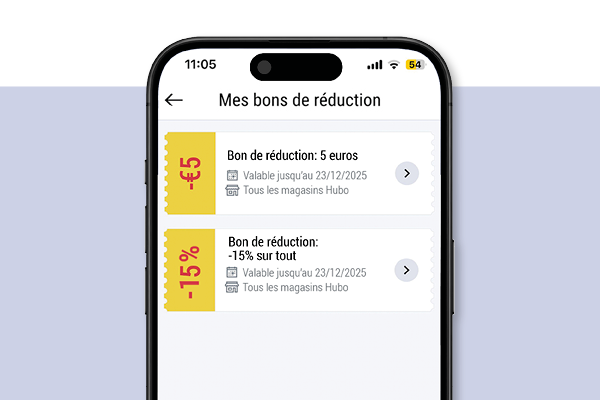 Hubo App Kortingbon