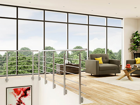 Metalen balustrade