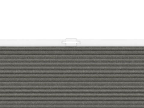 Rails inférieur et supérieur blanc avec poignée de commande