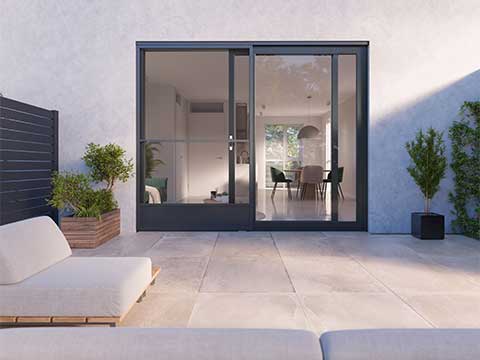 Porte moustiquaire coulissante Premium