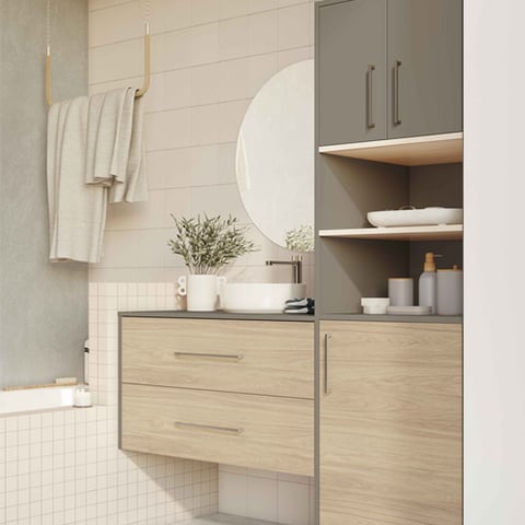 Meuble de salle de bain sur mesure
