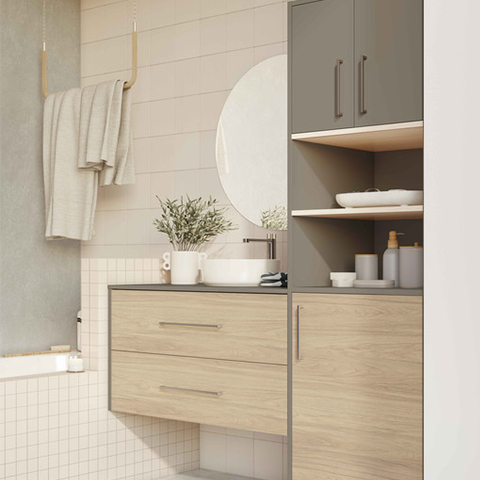Meuble de salle de bain sur mesure
