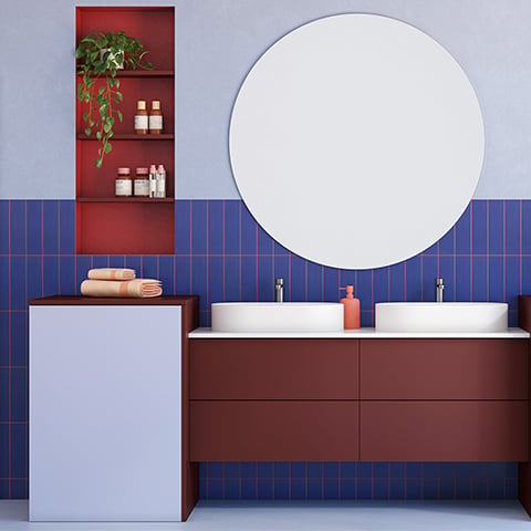 Meuble de salle de bain sur mesure