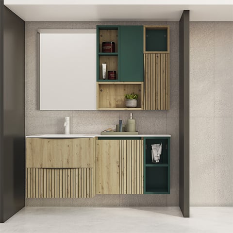 Meuble de salle de bain sur mesure