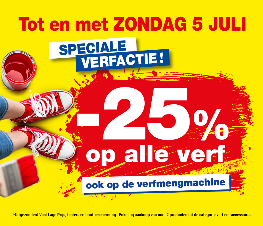 Verf -25%