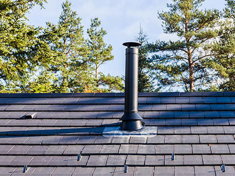 Installatiemateriaal voor houtkachels