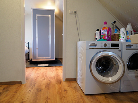 Mobiele nooddouche huren tijdens verbouwingen en renovaties