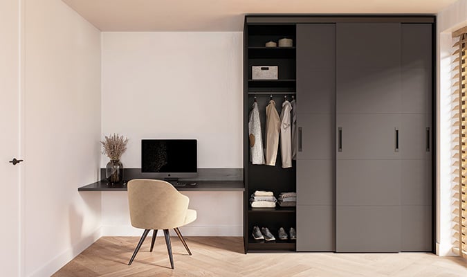 Houten wandpanelen living