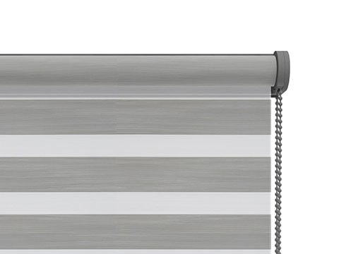 Rechte raam bedieningsketting aluminium en ophangsteun grijs