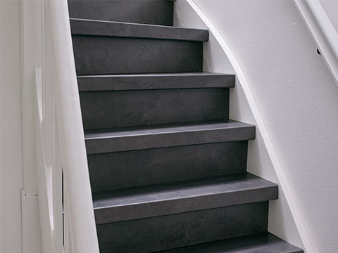Trap beton antraciet