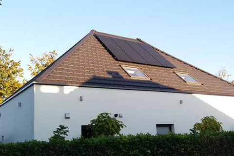 Zonnepanelen modern