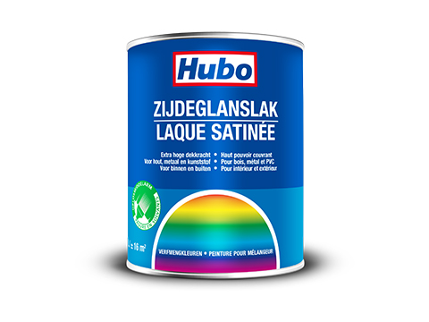 Hubo zijdeglanslak solventbasis