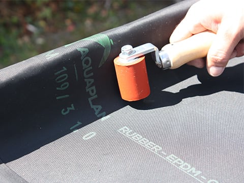 EPDM dakbedekking leggen