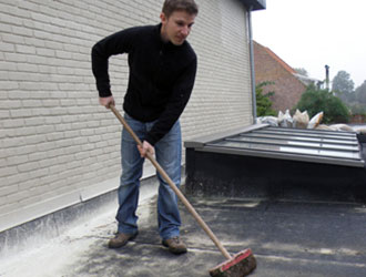 Dak proper maken