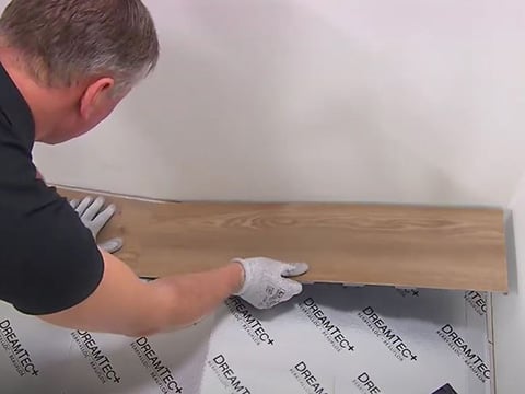 Dreamclick planken plaatsen