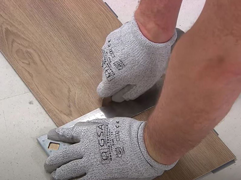 Vloer op maat snijden