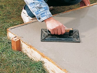 Betonmortel opschuren