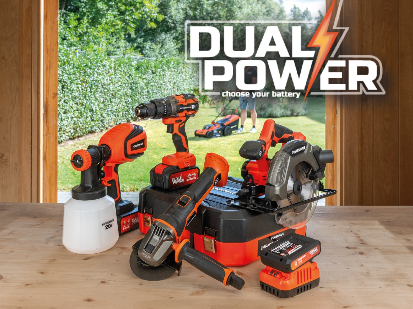dual power gereedschap