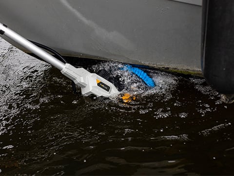 Batavia Twin Brush boot schoonmaken