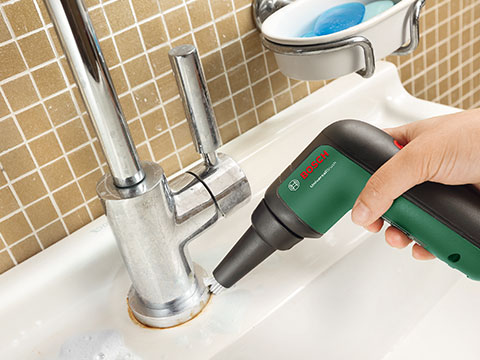 Bosch UniversalBrush reinigt op moeilijk bereikbare plaatsen