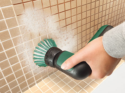 Bosch UniversalBrush verwijdert kalkaanslag en zeepresten