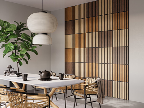 Decowall akoestische wandtegels