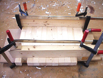 Plank laten drogen