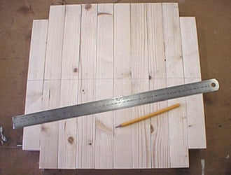 Lengte planken bepalen