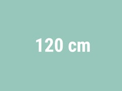Opbergrekken met een breedte van 120 cm