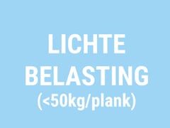 Rekken voor vochtige ruimtes en lichte belasting