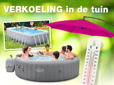 Verkoeling in je tuin