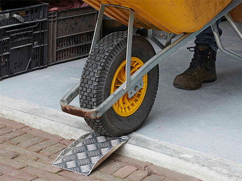 Aluminium drempelhulp