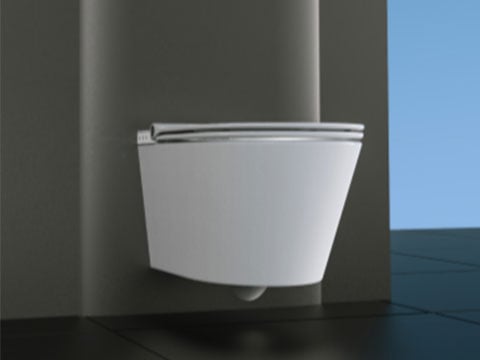 Japans toilet Cesari lichtgevend