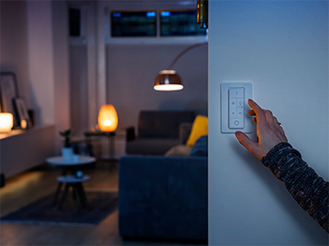 Verlichting schakelen en dimmen