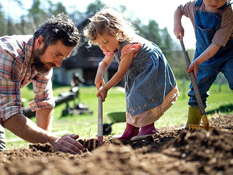 Tuinieren met kinderen