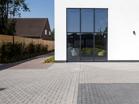 Waterpasserende bestrating