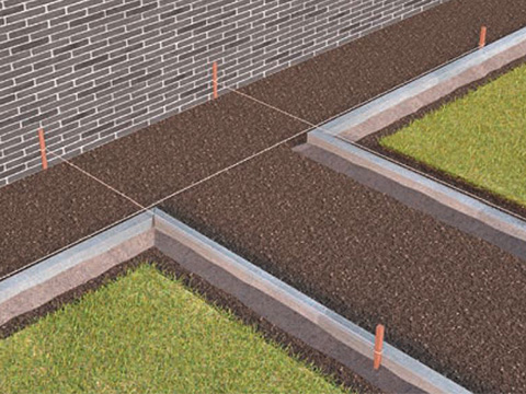 Kantopsluiting terrastegels