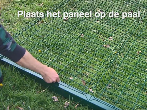 Vierkante palen