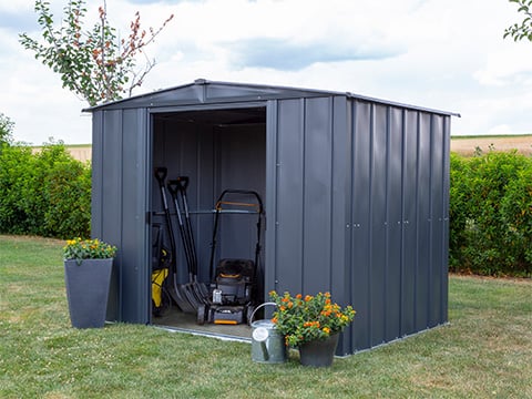 Klassieke metalen tuinhuizen