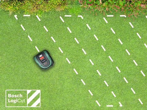 Bosch indego rijdt snel gras af