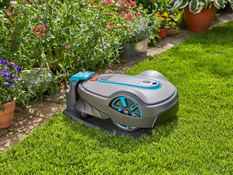 Gardena robotmaaier voor middelgrote tuinen